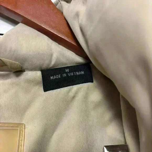 Weathercast Outerwear Khaki Men’s Full Zip Wind and Rain Jacket Size M - Picture 6 of 11